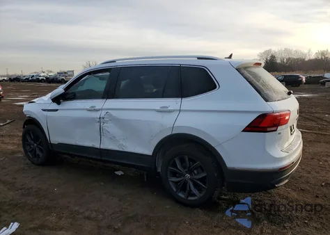 2022 Volkswagen Tiguan Se z USA, uszkodzony, nr VIN 3VV3B7AX4NM014775